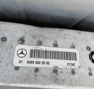 MERCEDES ML 166 GL GLE x166  intercooler CDI 350 chłodnica oleju 3