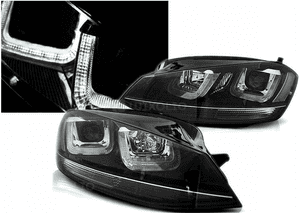 Lampy vw golf vii 7 12- led do jazdy dziennej 2