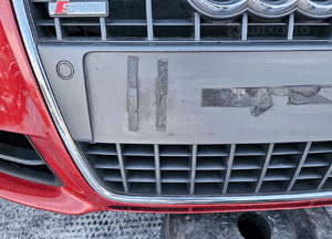 Zderzak Przod Przedni S-Line Kratki Czujniki PDC Halogeny Gril Atrapa LZ3F AUDI A4 B7 Kombi Sedan 10