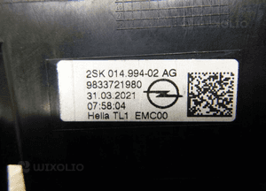 Opel mokka mokka-e ii b 2020 2021 lampa tył tylna 12