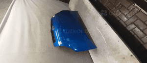 Maska pokrywa silnika toyota yaris i 1 lift fl kod lakieru 8B6 niebieska błękitna 3
