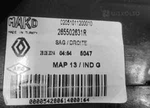 Lampa tył tylna prawa renault clio iv 4 hb 2012-2016 12