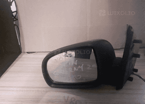 Lusterko lewe nissan note 5PIN Z11G czarne 2