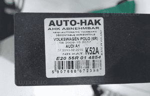Hak holowniczy polo v 6R audi A1 8X0 2010-2015 7