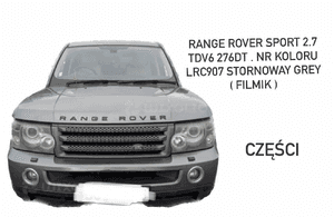 Land Rover Range Sport 2.7 tdv6 276dt LRC907 stornoway grey Klapa szyberdach lampa napinacz próg 4
