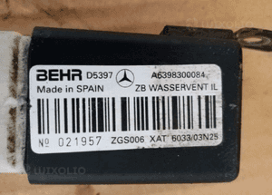 Przekaźnik moduł pompy Mercedes Vito 639 A6398300084 6