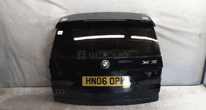 Klapa bagażnika tył tylna bmw X3 E83 czarny 475/9 475 black sapphire 1