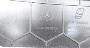 Mercedes vito W447 2014- listwa nakładka bagażnika A4476905900 5