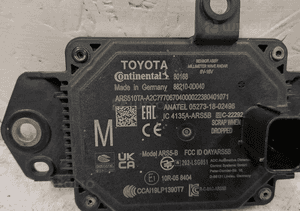 Radar distronic sensor toyota yaris iv 20- 3