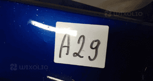 Zderzak tył tylny do opel zafira b kod kolor Z21B niebieski pod hak !!! 2