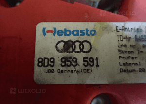 Audi A3 8L silnik silniczek szyberdachu 8D9959591 radom 3