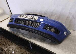 Zderzak przód przedni vw volkswagen polo MK3 3 iii 6N niebieski 2