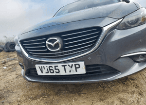 Kompletny przód maska zderzak lampa błotnik mazda 6 iii gj uk 6