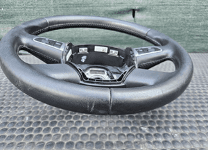 Kierownica Czarna Skóra Multifunkcja Air Bag Poduszka Wtyczka AUDI A4 B8 A5 A6 18