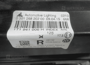 Lampa przednia przód prawa vw touran i lift 1T1941006H 2010-2015 20