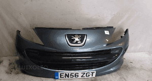 Zderzak przód przedni peugeot 207 ezwd szary 1