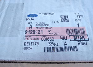 Nakładka tylnego zderzaka ford ka 2120821 nowe oryginał 3