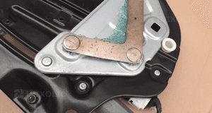 Mechanizm podnoszenia szyby lewy tył audi A4 B6 nr 8HO839397 / 8HO959801A 8