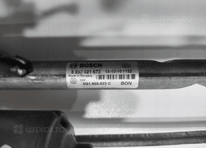 MECHANIZM WYCIERACZEK SILNICZEK PRZÓD VOLKSWAGEN GOLF VII 5G1955119A 12-16 5