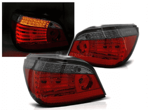 Lampy DIODOWE BMW E60 03-07 RED SMOKE LED SEQ 1
