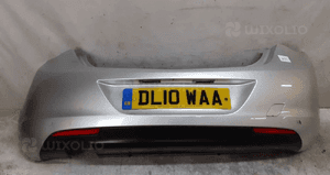 Zderzak tył tylny opel astra j 4 iv Z176 srebrny hb 1