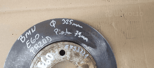 Tarcza hamulcowa przód przednia BMW 5 E60 6753221 4