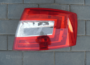 Skoda octavia iii kombi zderzak tylny ładny 5