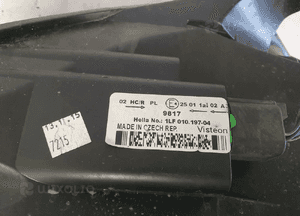 Lampa przednia prawa przód prawo ford fiesta MK6 6