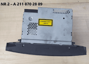 MERCEDES E 211  RADIO  CD  oryginał 9