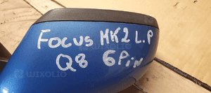 Lusterko lewe 6pin 6 pinów Europa Ford Focus MK2 Lift Q8 10
