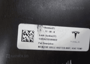 TESLA MODEL 3 kierownica powietrza Z SILNICZKEM 2021- 1559787-00-A 4