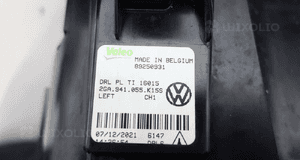 Vw t-roc 2017- lampa drl led lewy kierunkowskaz 2GA941055K 6