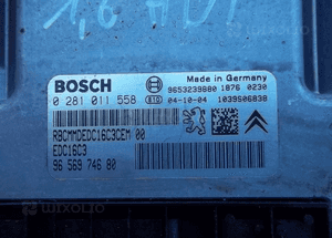 KOMPUTER SILNIKA PEUGEOT 407 1.6 HDI 0281011558 2