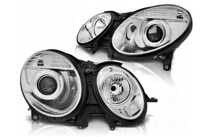 Lampy soczewkowe mercedes W211 e-klasa 06-09 lift 1