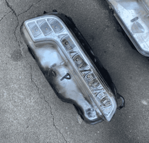 MERCEDES e 212 c 204 e 207 lampa DRL led halogen dzienne 2