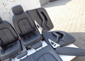 Fotele siedzenia skóra audi A6 C7 sedan 4