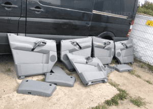 MERCEDES sprinter 906 boczek tapicerka drzwi Crafter 1