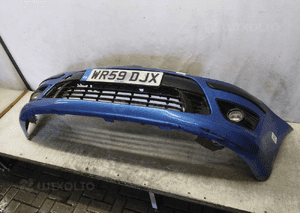 Zderzak przód przedni do citroen C4 lift fl kgs niebieski halogeny 2