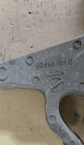 WAHACZ PRAWY TYŁ TYLNY JAGUAR XF X250 5B530RH 3