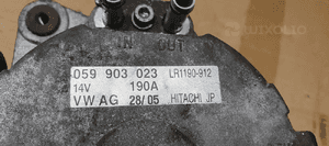 Alternator prądnica VW Touareg 7L 3.0 TDI 059903023 6