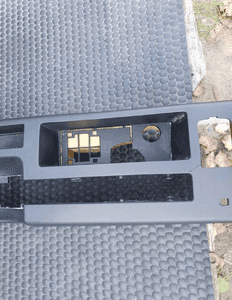 Tunel Srodkowy 8E0863241F Konsola 2 DIN Soul Czarny Uchwyt Telefon AUDI A4 B6 B7 15