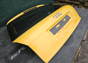 Klapa Pokrywa Bagażnika Szyba Zolta LY1C Audi A4 B6 Kombi Avant 17