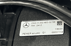 Podlokietnik schowek tunel mercedes s W222 org fv 9