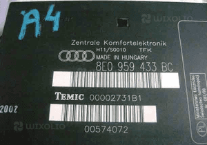 Audi A4 B6 B7  modul sterownik komfortu  8E0959433BC 1