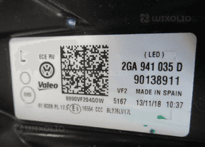 Lampa przód przednia lewa vw t-roc full led 2017- 19