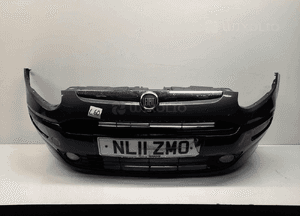 } ZDERZAK PRZÓD PRZEDNI FIAT PUNTO EVO 354/B SZARY GRAFITOWY HALOGENY 1