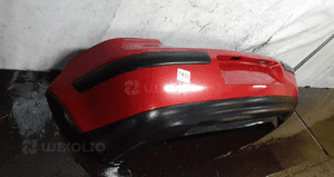 Zderzak tył tylny vw volkswagen golf iv 4 hb czerwony kod kolor LP3G 3