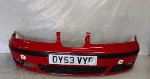 * ZDERZAK PRZÓD PRZEDNI SEAT ALHAMBRA LY3D CZERWONY SPRYSKIWACZE LAMP XENON HALOGENY 1