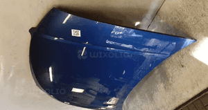 Maska pokrywa silnika do audi A4 B6 cabrio LZ5G niebieska błękitna 2