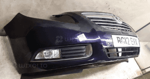 } ZDERZAK PRZÓD PRZEDNI OPEL INSIGNIA A I 1 PDC CZUJNIKI FIOLET FIOLETOWY HALOGENY 3